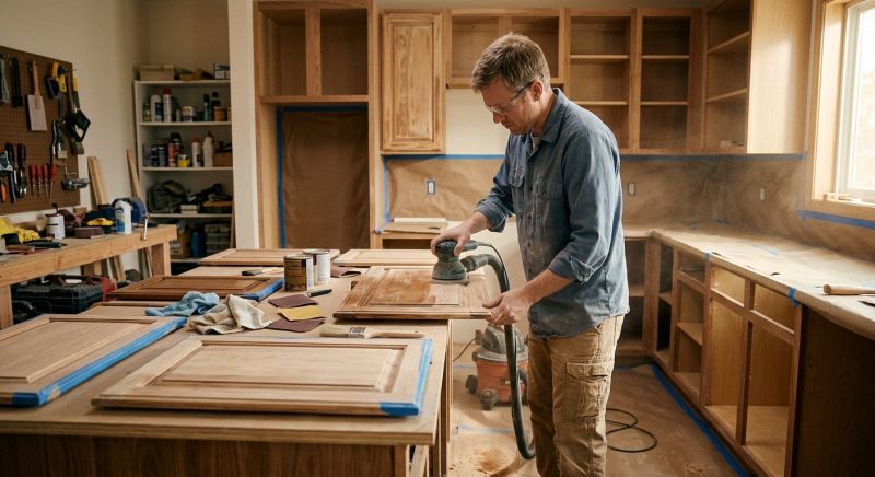 Cabinet Glazing Service in Cincinnati, OH