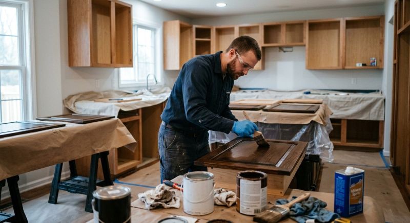 Cabinet Staining Service in Indianapolis, IN
