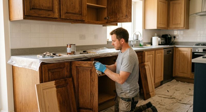 Kitchen Cabinet Refinishing in Lafayette, IN