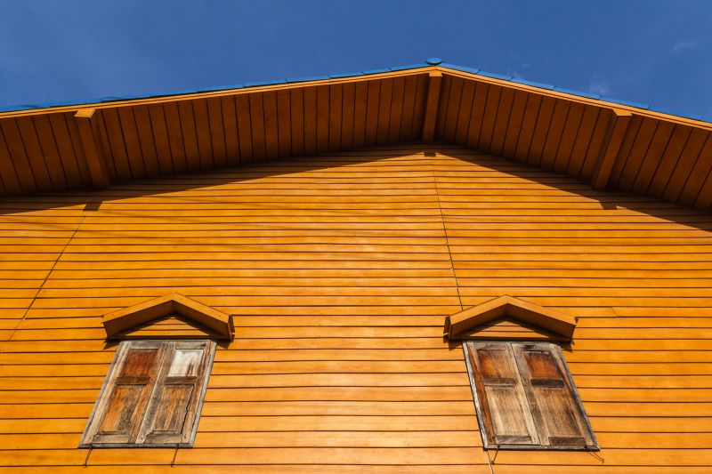 Wood House Staining